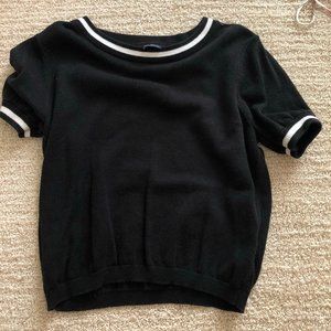 Brandy Melville black crop top